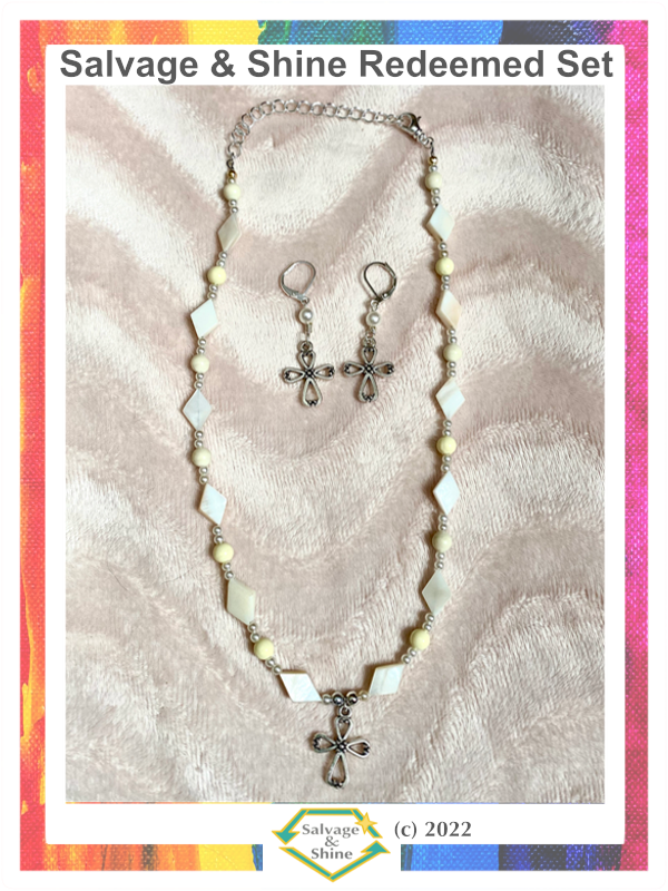 Reflecting on the "Redeemed Necklace and Earrings" Set