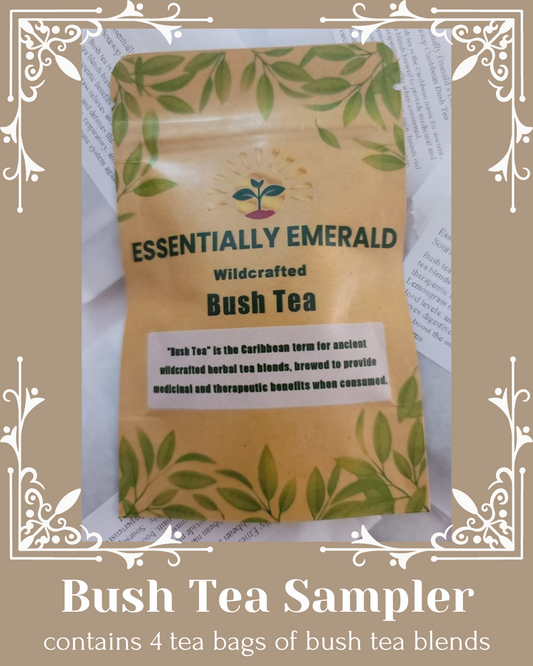 Essentially Emerald's Wildcrafted Caribbean Bush Tea Sampler (4 pack)