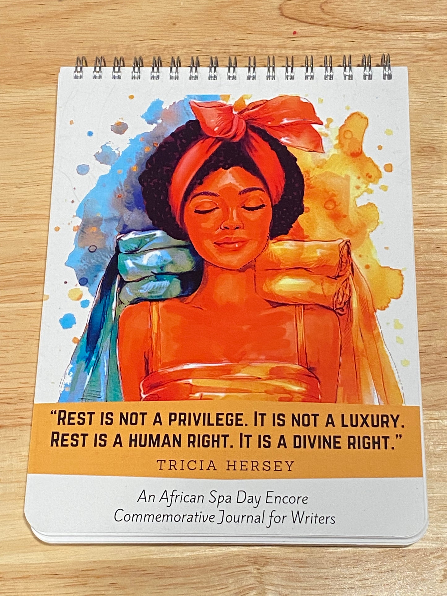 2024 African Spa Day Encore Limited Edition Commemorative Notebook