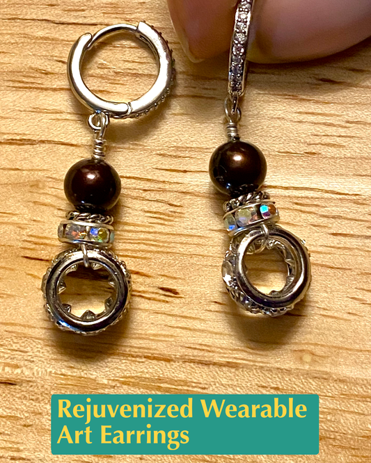 Rejuvenized! Wearable Art Earrings