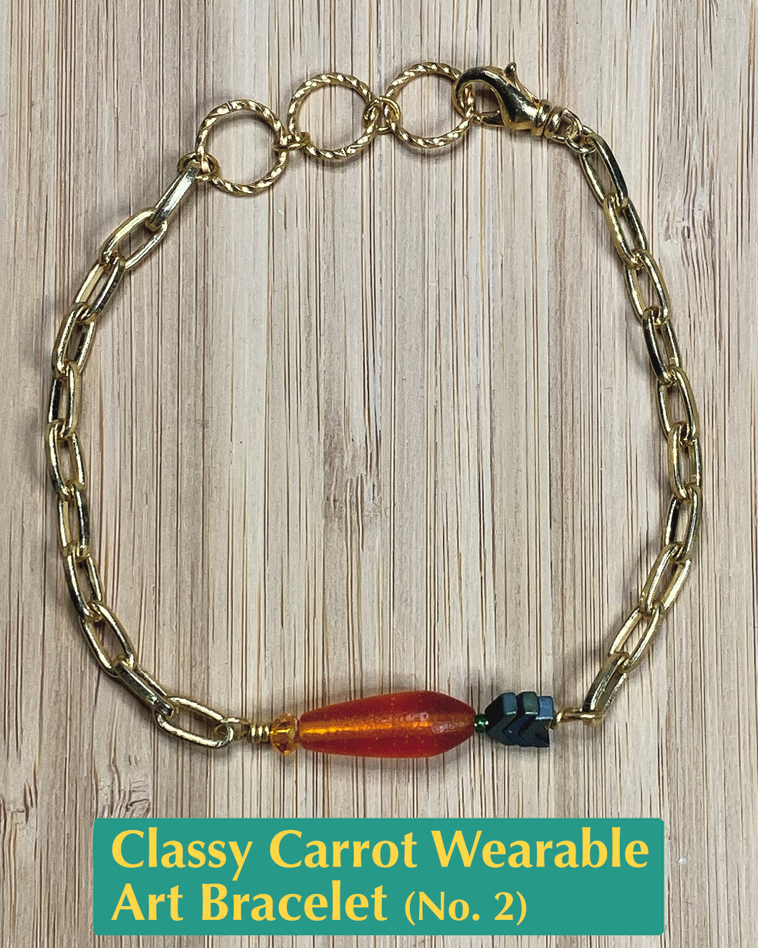 Classy Carrot Bracelet