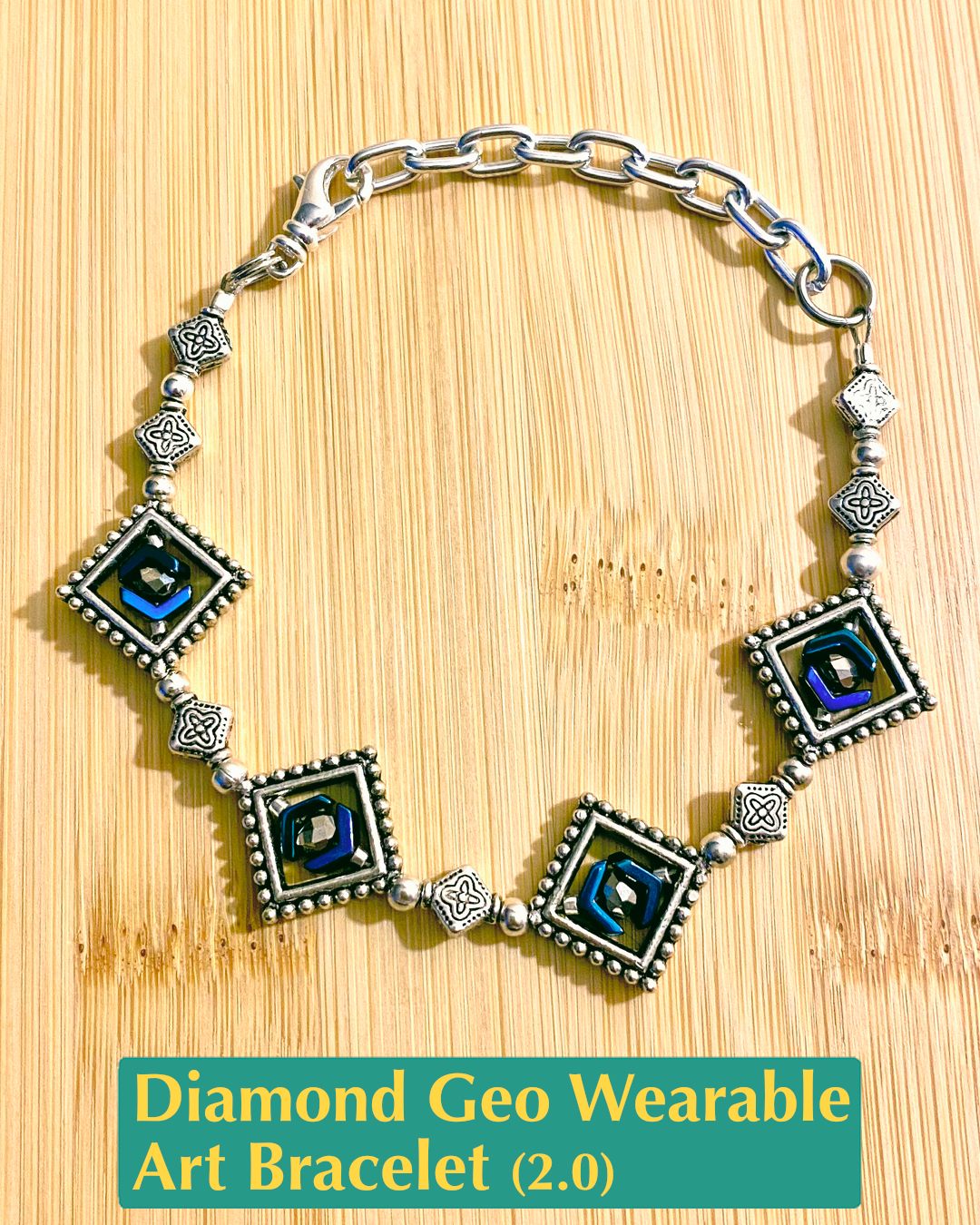 Diamond Geo Wearable Art Bracelet 2.0