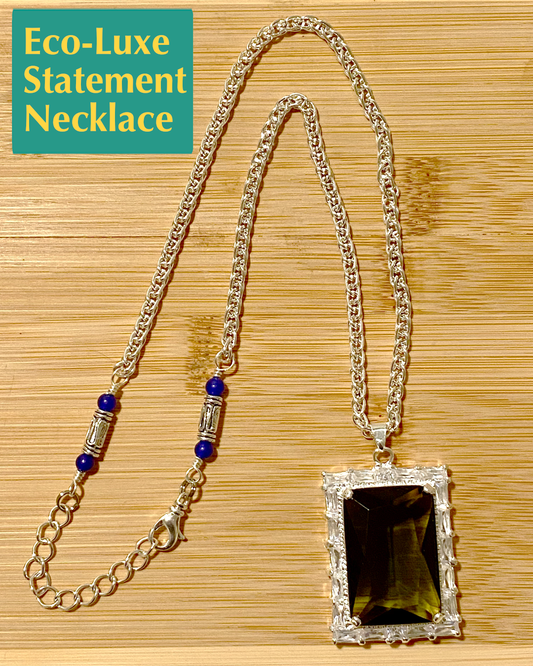 Eco-Luxe Statement Necklace
