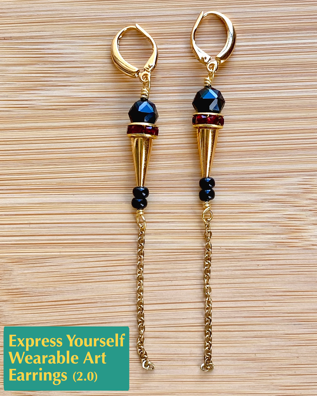 Express Yourself! Wearable Art Earrings 2.0