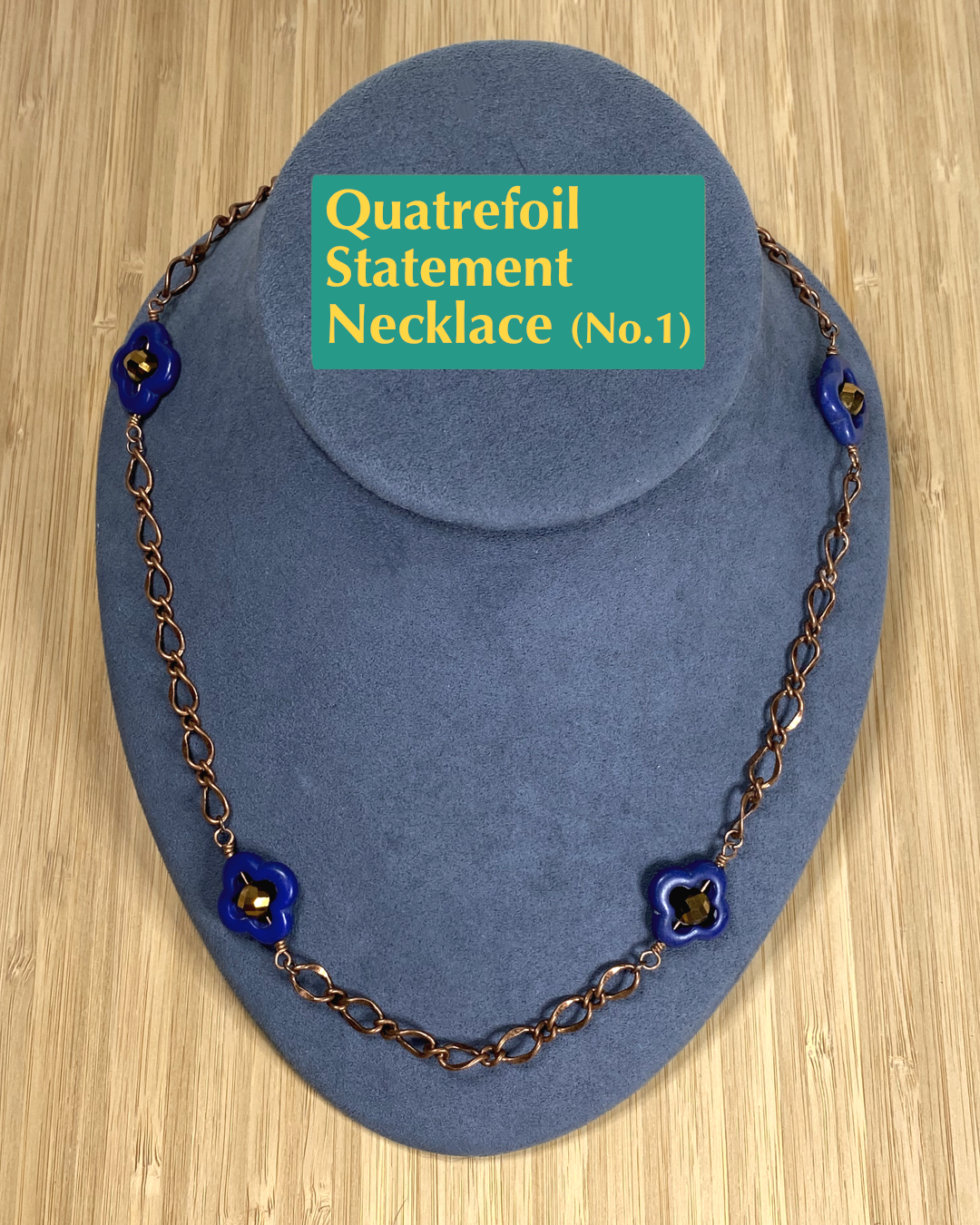 Quatrefoil 2025 chain necklace